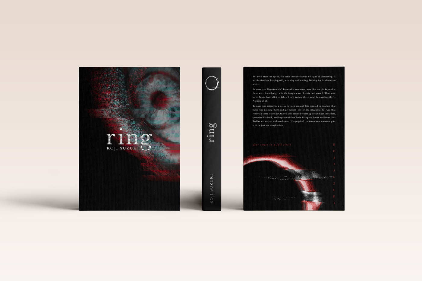 Ring Koji Suzuki book cover design